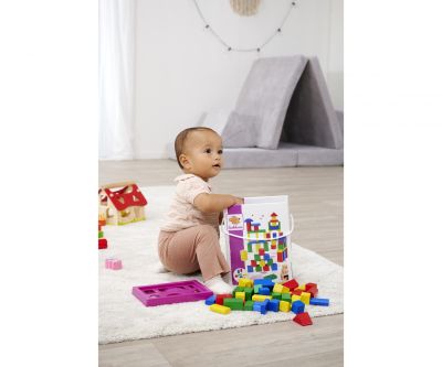 Цветни дървени блокчета EICHHORN 100050161