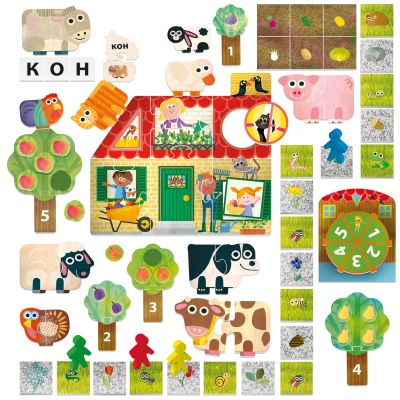 Образователна игра 6 вида интелигентност Фермата Headu HBG60001