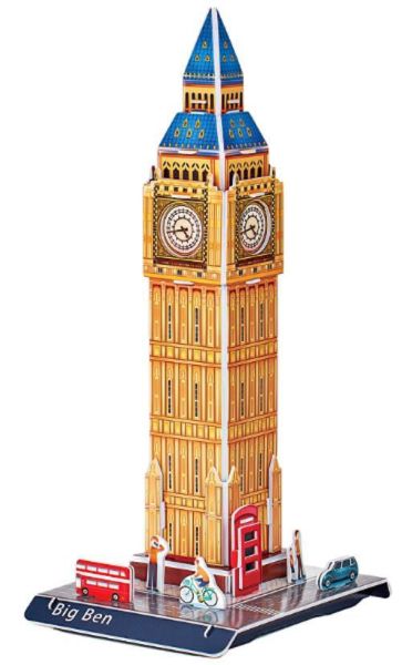 Пъзел 3D Миниатюрна Big Ben CubicFun W3196H