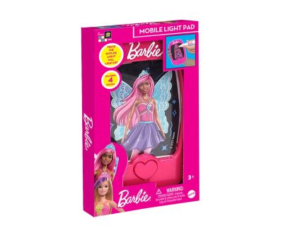 Светеща преносима дъска за рисуване Барби Diamant Toys 5186E