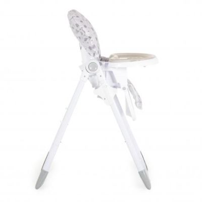 Детски стол за хранене Cocomero сив