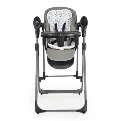 Детски стол за хранене люлка Cangaroo Nirvana сив