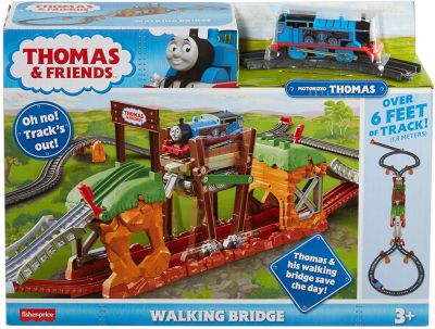Fisher Price Комплект Подвижен мост Thomas & Friends Walking Bridge TrackMaster GHK84